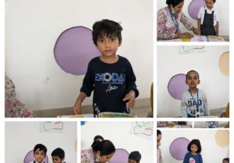 Nursery kids Painting Activity